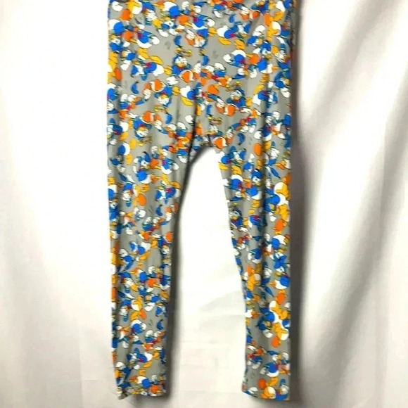 LULAROE WOMENS TALL AND CURVY DISNEY DONALD DUCK LEGGINGS - Picture 1 of 9